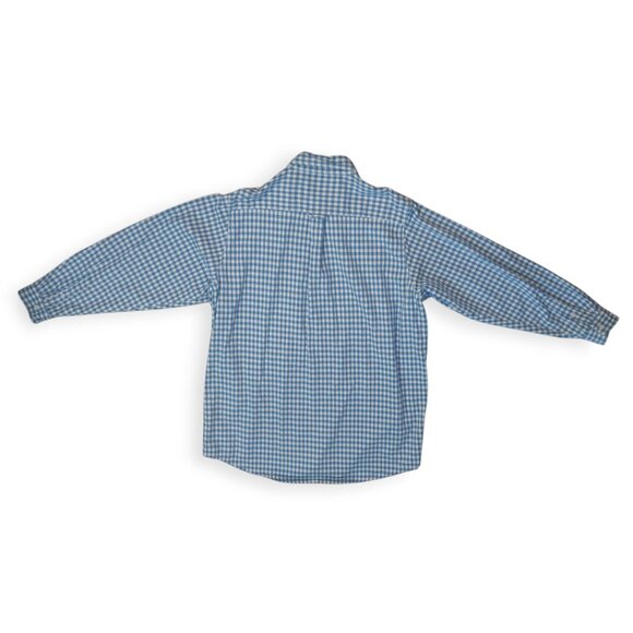 Rasco FR Mens Flame Resistant Long Sleeve Shirt Blue Checkered Button-Up Size XL - Picture 2 of 6